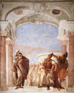 "The Rage of Achilles" by Giovanni Battista Tiepolo